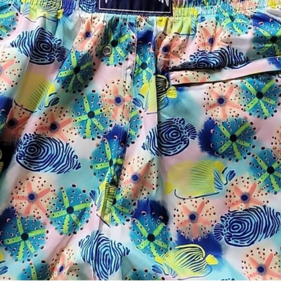 Vilebrequin Okohina Reef Paradise Sea Urchin Fish Print Swim Trunks NWT - Picture 6 of 6